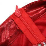 Women Sleeveless High Slit Solid Beaded Maxi Dress