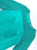 Women Elegant Lace Sleeve Formal Party Party Ruffle Dress