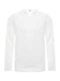 Men's Long Sleeve Color Block Waffle Basic T-Shirt