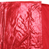 Women Sleeveless High Slit Solid Beaded Maxi Dress