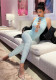 Summer Women sexy mesh See-Through Knitting lace hollow Jumpsuit