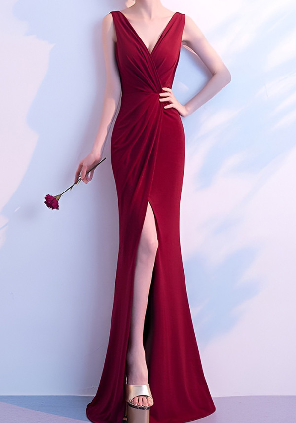 Women Formal Party Maxi Mermaid Evening Dress