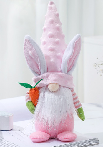 Cute Easter Rabbit Faceless Doll Ornament