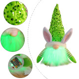 Easter Sequin Rabbit Luminous Doll Holiday Decoration Ornaments
