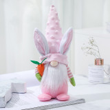 Cute Easter Rabbit Faceless Doll Ornament