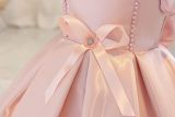 Children's Dress Puff Sleeve Baby Girl Princess Dress