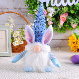 Easter Sequin Rabbit Luminous Doll Holiday Decoration Ornaments