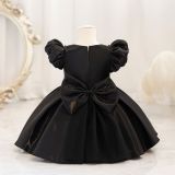 Children's Dress Puff Sleeve Baby Girl Princess Dress