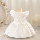 Children's Dress Puff Sleeve Baby Girl Princess Dress