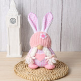 Easter Plaid Rabbit Props Ornaments Decoration