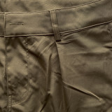 Trendy Street Style Loose Low-Waist Wide-Leg Cargo Pants