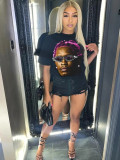 Women Short Sleeve Printed T-Shirt