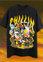 Women's Fashion Printed Loose Short Sleeve T-Shirt Women's Fashion Printed Loose Short Sleeve T-Shirt