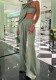 Women Elegant Halter Neck Slash Shoulder Strapless Sexy Crop Top and Wide Leg Pants Two-piece Set