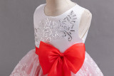 Girls Princess Dress Flower Girl Wedding Dress Evening Dress Puff Dress