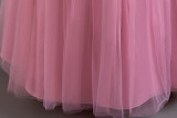 Girls Sleeveless Bow Holiday Party Princess Dress