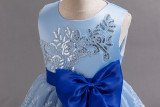 Girls Princess Dress Flower Girl Wedding Dress Evening Dress Puff Dress