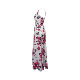 Women V Neck Strap Dress
