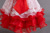 Girls Princess Dress Flower Girl Wedding Dress Evening Dress Puff Dress