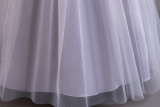 Girls Sleeveless Bow Holiday Party Princess Dress