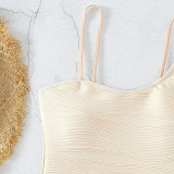Women's Strap One-Piece Tight Fitting Swimsuit