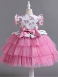 Children's Mesh Princess Dress Formal Party Dress