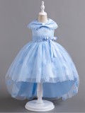 Girls' Puffy Princess Dress With Tail