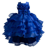 Elegant Children Trailing Princess Dress