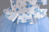 Children's Mesh Princess Dress Formal Party Dress