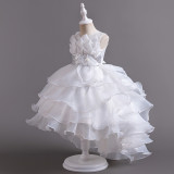 Elegant Children Trailing Princess Dress