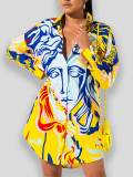 Sexy Women's Shirt Dress