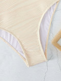 Women's Strap One-Piece Tight Fitting Swimsuit