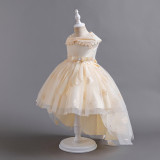 Girls' Puffy Princess Dress With Tail