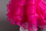 Elegant Children Trailing Princess Dress
