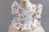 Children's Mesh Princess Dress Formal Party Dress