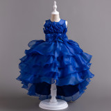Elegant Children Trailing Princess Dress