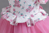Children's Mesh Princess Dress Formal Party Dress