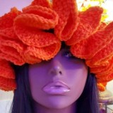 Fashion Crochet Ruffle Hat