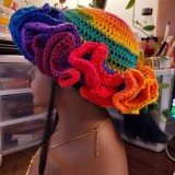 Fashion Crochet Ruffle Hat