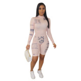 Women Casual Print Jumpsuit