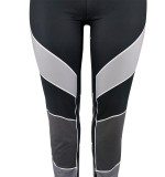Plus Size Women's Sports Tight Fitting Yoga Two Piece Pants Set