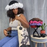 Fashion Crochet Ruffle Hat