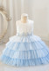Children's Flower Girl Tutu Princess Dress Baby Girl's First Birthday Formal Party Dress