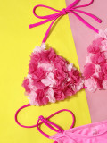 Women Bikini Sexy Floral Swimwear Two Pieces