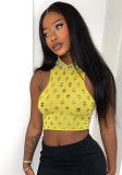 Women Summer Sexy Hollow Crop Top