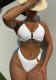 Women BikiniSolid Sexy Lace-Up Swimwear