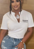 Women Short Sleeve Printed T-Shirt