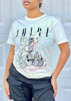 Women's Short Sleeve Print T-Shirt