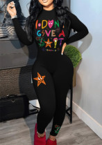 Women Printed Long Sleeve Jumpsuit