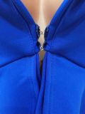 Fashion Ruffle Career Suit Casual Two Piece Set